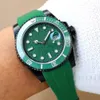 Mens Watches Automatic Mechanical Watch 40mm Rubber Strap 2836 Movement Sapphire Crystal Super Luminous Wristwatch