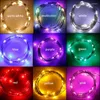 Str￤ngar USB 5V 2M 20LED Fairy Lights String Waterproof Copper Wire Graland Christmas Year Holiday Decorative Lamp inomhus eller camping