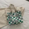 Bolsas de noite Mulheres Canvas Bolsa de ombro imprimindo Handbag casual Tote de grande capacidade Cotton Reutilable Shopping Beach B506