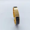 Armbanden Bangle Designer Sieraden Armband Titanium Staal Man Gouden Gesp 17/19 Maat voor Mannen en Vrouw Mode-sieraden Armbanden