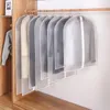 Kleidung Lagerung Kleidung Staub Abdeckung Haushalt Wasserdichte Transparente Tasche Mantel Finishing Hängen Anzug Großhandel Schiene