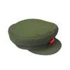 Berets Souvenir Chinese Army Type 65 Liberation Hat Military Cap With Red Five Star