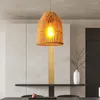 Hanglampen Chinese stijl Eenvoudige bamboe hangend plafondlicht restaurant woonkamer interieur decoratie lamp pot winkel theehouse lichten