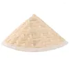 Basker 23,5x14,5 cm traditionell kinesisk orientalisk bambu halmkott tr￤dg￥rd fiske hatt vuxen ris f￶r barn barn