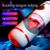 Masajeador de juguetes de sexo Mizzzee tímido lamiendo masturbación Dispositivo de masturbación juguetes para hombres 18 ﾰ Máquina sexual Vagina hombres