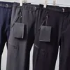 Arc męskie spodnie na świeżym powietrzu Funkcjonalny wiatr haft techniczny polar tkanina dresowe spodnie męskie spodnie