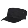 Berretti Cappelli da uomo di alta qualità Avventura all'aria aperta Cappello militare Casual Parasole Flat Top Cap Ladies Papà Caps Trucker Bone