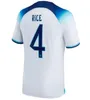 2022 Weltmeisterschaft Kane Grealish Soccer Trikots Englands Nationales Foden Bellingham Sancho Mount Sterling Henderson 22 23 Fußball -Hemd -Anzug Kids Kit Kit
