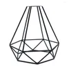 Lampy wiszące nowoczesne LED Iron Black Minimalist Metal Cage Lampa salon Restaurant T Shop Bare Dekoracja Cande