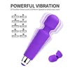 Sex Toy Massager in Stock Waterproof Personal Body Dildos Vibrator Usb Handheld Wand Massager Vibrators Toys1242886