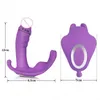 Seksspeeltje Massager Draagbare vlinderdildo Vibrator Draadloos speelgoed voor vrouwen G-spot Clit Stimuleren Afstandsbediening Vibrerend slipje Seksspeeltje