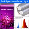 2ft Dual Tube Grow Light 75W T5 LED -lamp Volledig spectrum voor aan/uit trekketting Inbegrepen indoor plantenlamp Crestech