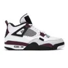 2021 Jumpman 4 buty outdoorowe 4s kremowy kolor Cactus Jack mężczyźni kobiety Neon Court Purple Bred męskie trenerzy sportowe trampki Eur 36-46