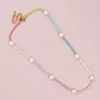 Girocollo Go2Boho Collane di perline multicolori Collana di perle imitazione per le donne Perline delicate Gioielli carini di moda