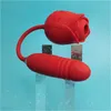 Sex Toy Massageband Dropshipping Rose Form Silikonspielzeug mit Dildo Penis saugt Erwachsenen Spielzeug Vibrator
