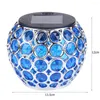 Solar Led Hollow Hanging Ball Lights Garden Lawn Pastoral Style Waterproof Pathway Courtyard Decorations Lamps