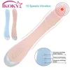 Vuxen massager 10 hastigheter vagina klitoris massager USB laddning kvinnlig onani vibratorer kraftfulla leksaker för kvinnor g-spot dildo vibrator