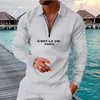 Men039s Polos Fashion Solid Color Polo Shirts Men39s Long Sleeve Fall Winter Business Dresses Luxury T S8511634