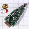 Juldekorationer 1 st 30/25/20/15 cm Heminredning Tillbehör Artificiell bordsskiva Mini Tree Festival Miniature