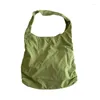 Torby wieczorowe koreańskie proste torby na ramię nylon sznurka wiadra torebka torebka