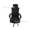 Chair Covers 5pcs/Set Polar Fleece Armchair Slipcover Elastic Seat Cover For Computer Stretch Spandex Office Case