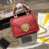 Cross Body Bags for Women Luxury Brand Designer Handväskor Fashion Retro Gold Heart Pearl Buckle One Shoulder Messenger Party Clutch 220307