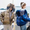 여자 트렌치 코트 카스 사코 페미노 파카 여성 재킷 여자 큰 모피 칼라 겨울 2022 웜 파카스 무저어 여자 모자 벤토 페미나