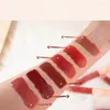 Глосс губ 6 Color Sexy Women Mabstick Mailt Matte Texture Водонепроницаем