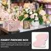 Gift Wrap 18pcs Wedding Boxes Candy Packing Bags Chocolate Holder