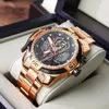 Zegarstka Rafa Tiger/RT Rose Gold Automatyczne zegarek dla mężczyzn Design Design Mechaniczna bransoletka Relogio Masculino RGA3591