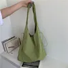 Torby wieczorowe koreańskie proste torby na ramię nylon sznurka wiadra torebka torebka