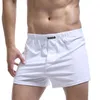 Onderbroek Power Underwear Men Heren shorts broek bokser comfortabele slaap Casual solide pyjama bodem sport korte kofferbak