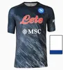 22 23 Napoli Maradona spécial rouge Halloween Soccer Jersey Hommes Enfants Kit Set 2022 2023 Maglia Naples Football Shirt ZIELINSKI OSIMHEN FABIAN LOZANO Fans Player version