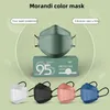 Disposable KN95 mask with independent packaging 2022 fashion new fish beak shape color