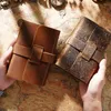Vintage Leather Notepad Travel Journal Handmade Notebook Personal Diary Sketchbook Memo Book For Adults Writing Drawing