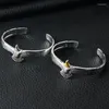 Braccialetti punk aquila braccialetto antico colore argento apertura regalo di compleanno maschili unisex gioielli unisex