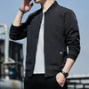 Mens Jackets Men Business Summer Brand Clothing Plus Size 8xl Fashion Stand Collar Solid Bomber Top Casual Coats 220930