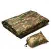 Tapis d'extérieur Camouflage Camping Quilt Portable Camp Accessoires Pique-nique Couverture Thermique Ultraléger Voyage Matelas de Couchage Tapis Touristique