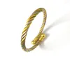 Bangle FairLadyHood Gold Bracelet 2022 Charm Bracelets Women Bangles Gold/Silver Color/Rose MIX Color