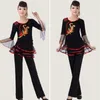 ارتداء المرحلة الرقص الأزياء الشعبية الصينية الملابس الوطنية المروحة القديمة الأزياء التقليدية TA706