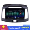 9-calowy samochód DVD Android 10 Radio Player GPS System nawigacji dla Hyundai Elantra 2007-2011 z lustrzanym łączem