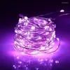 Strings 16 Feet Smart App Control Fairy Copper Lights Colors Multifunction String Light 12 Sense Modes Dimmabl Decorative