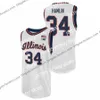 O basquete universitário usa Illinois Fighting Illini 2021 College Basketball Swingman Jersey Custom Ayo Dosunmu 21 Kofi Cockburn 1 Trent Frazier Andre Curbelo 33