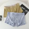 Onderbroeken Boxershorts voor Mannen Ondergoed Lange Been Slipje Mannen mode 4pc/lot accepteren mix kleur