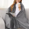 Blankets Heating Blanket 3 Levels 6 Zones Large Area Heated USB Plug Play One Touch Switch Safe Washable Pad For Home