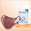 Nuova maschera usa e getta kn95 3d Morandi respiratore adulto tridimensionale protezione a tre strati traspirante sottile estiva