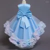 Sukienki dla dziewczynek dziewczyny kwiatowy sukienka na przyjęcie niemowlęta świąteczne ślub elegancki kostium dzieci dzieci dzieci