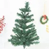 Decorazioni natalizie Albero Grande PVC Ago di pino Verde Artificiale Tavolo da tavolo Ornamenti Anno Decorazione per feste a casa