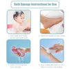 Exfoliante Soft Sponge Body Scrubber Bath Exfoliating Scrub Swonges Dusch Brush Body Skin Cleaner Dead Skin-Remover B102