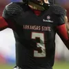 NCAA College Arkansas State Red Wolves ARK Fotbollströjor James Blackman Johnnie Lang Brian Snead AJ Mayer Seydou Traore Champ Flemings Adam Jones Jeff Foreman 4XL